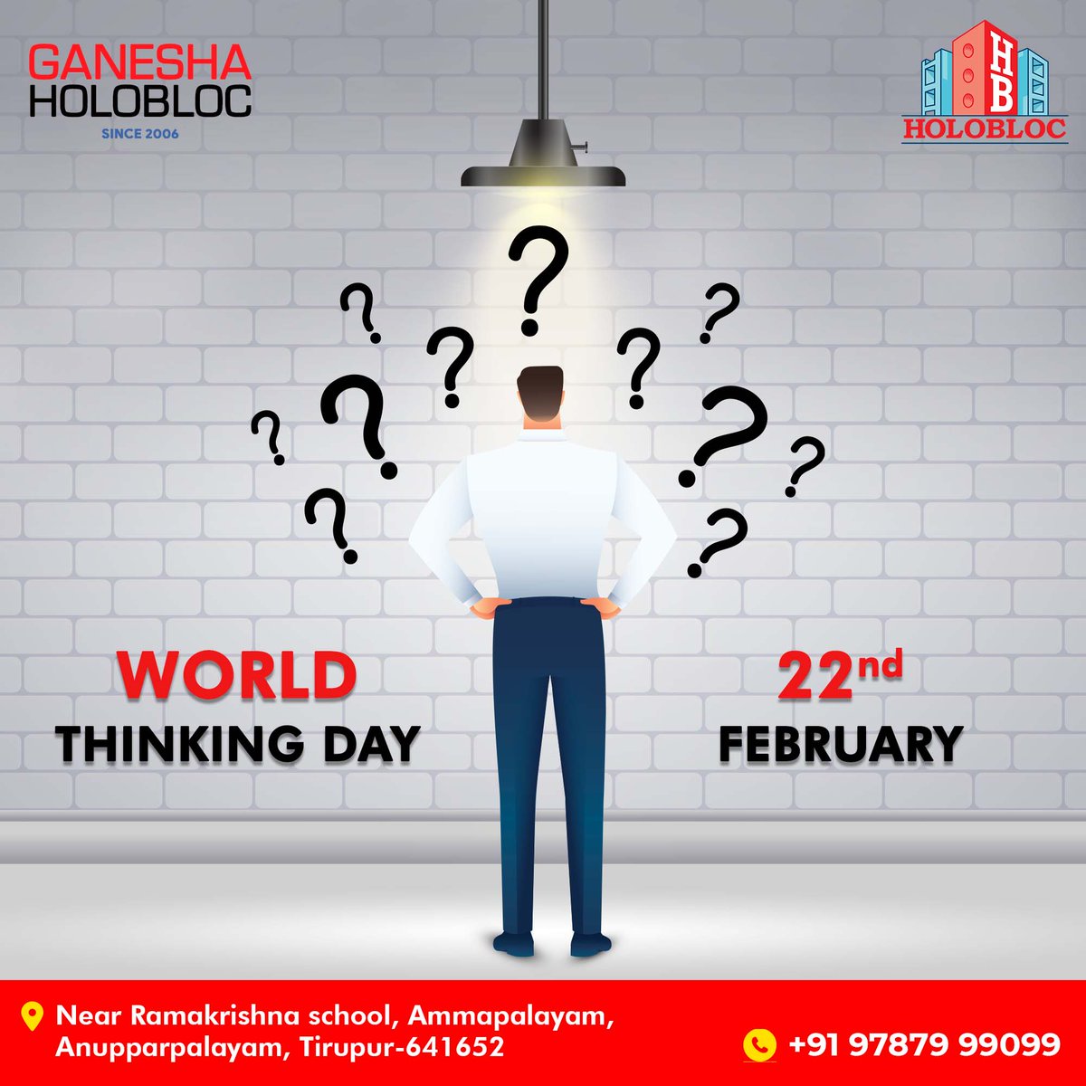 holobloc's tweet image. Thinking is the beginning of creation. On this World Thinking Day, Let us celebrate the power of our minds to create a better future!!!
#GaneshaHolobloc #WorldThinkingDay #ThinkToCreate #Thinking #betterfuture #worldthinkingday2023