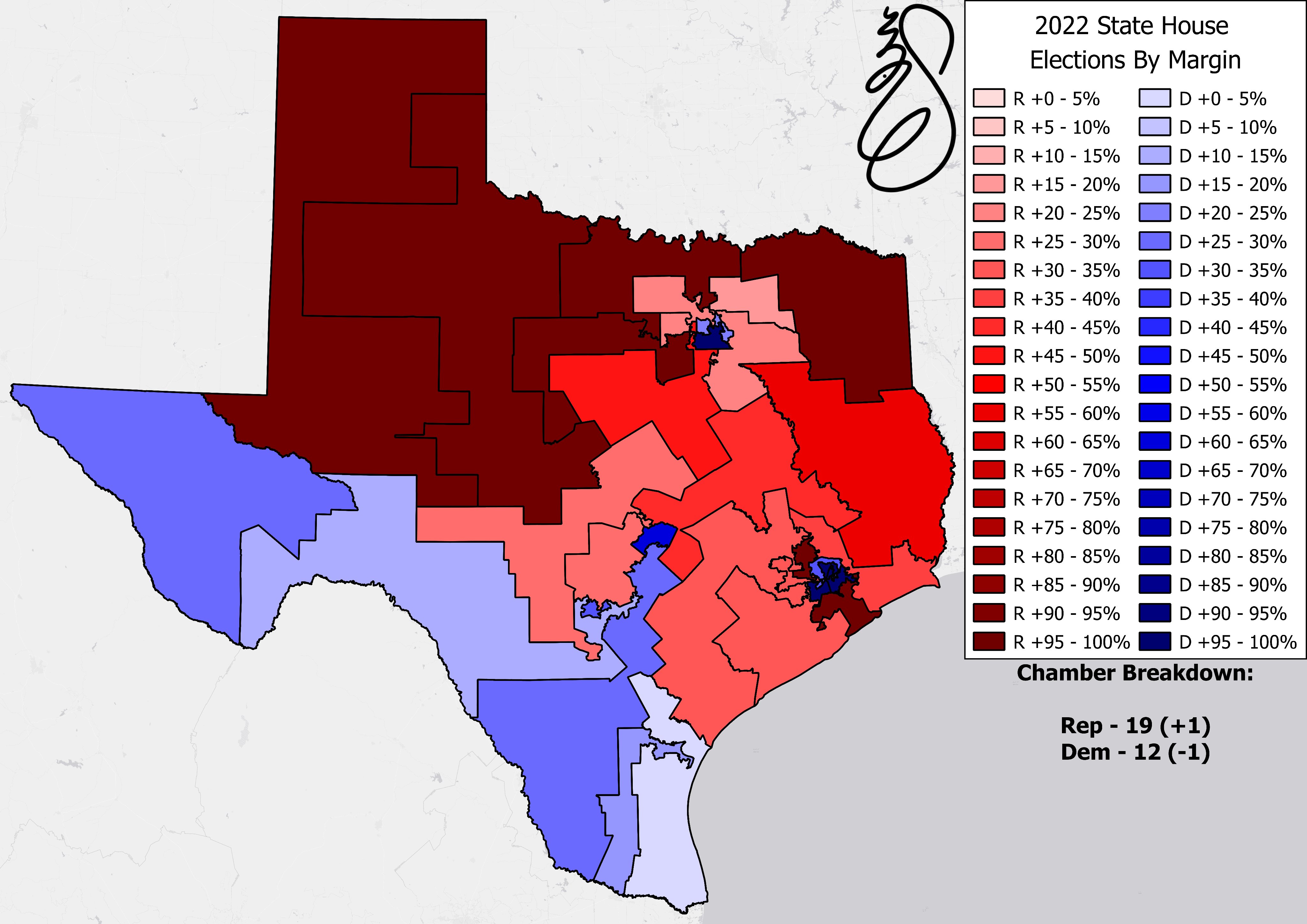 No on Twitter "Similar to the 2022 elections for the Texas State House, the 2022 elections for