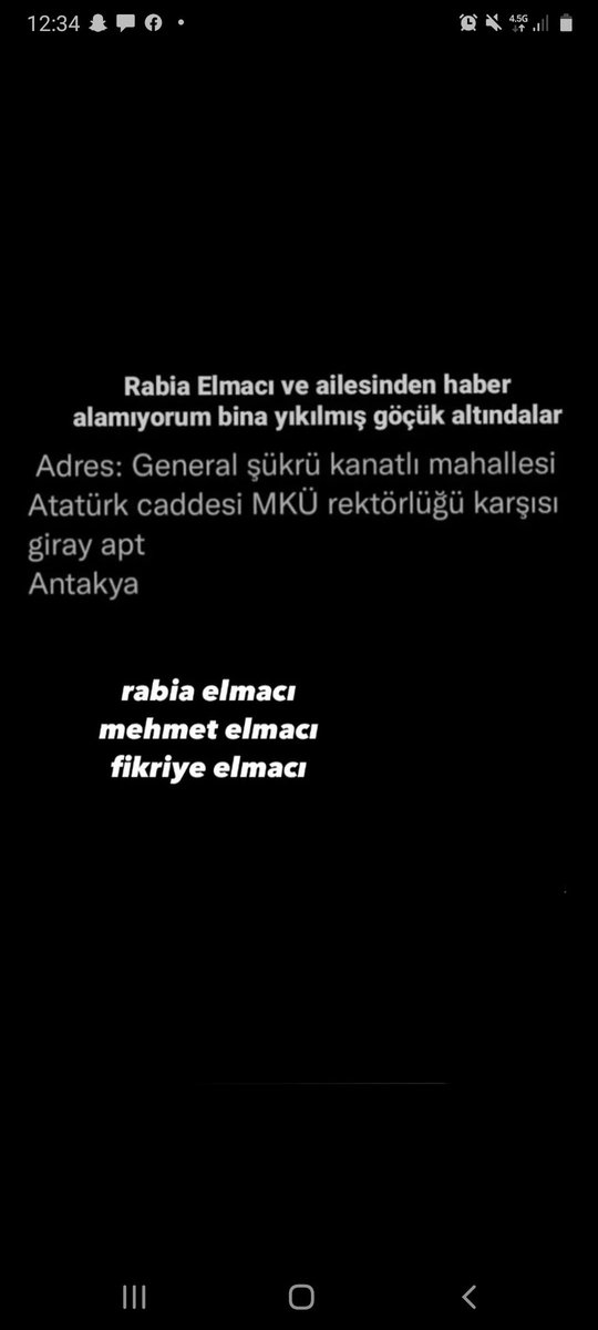 #AHBAP #hatay <a href="/haluklevent/">Haluk Levent ( Ahbap Ekibi )</a> <a href="/BabalaTv/">BaBaLa TV</a>  <a href="/OguzhanUgur/">Oğuzhan Uğur</a> #AFADhatay