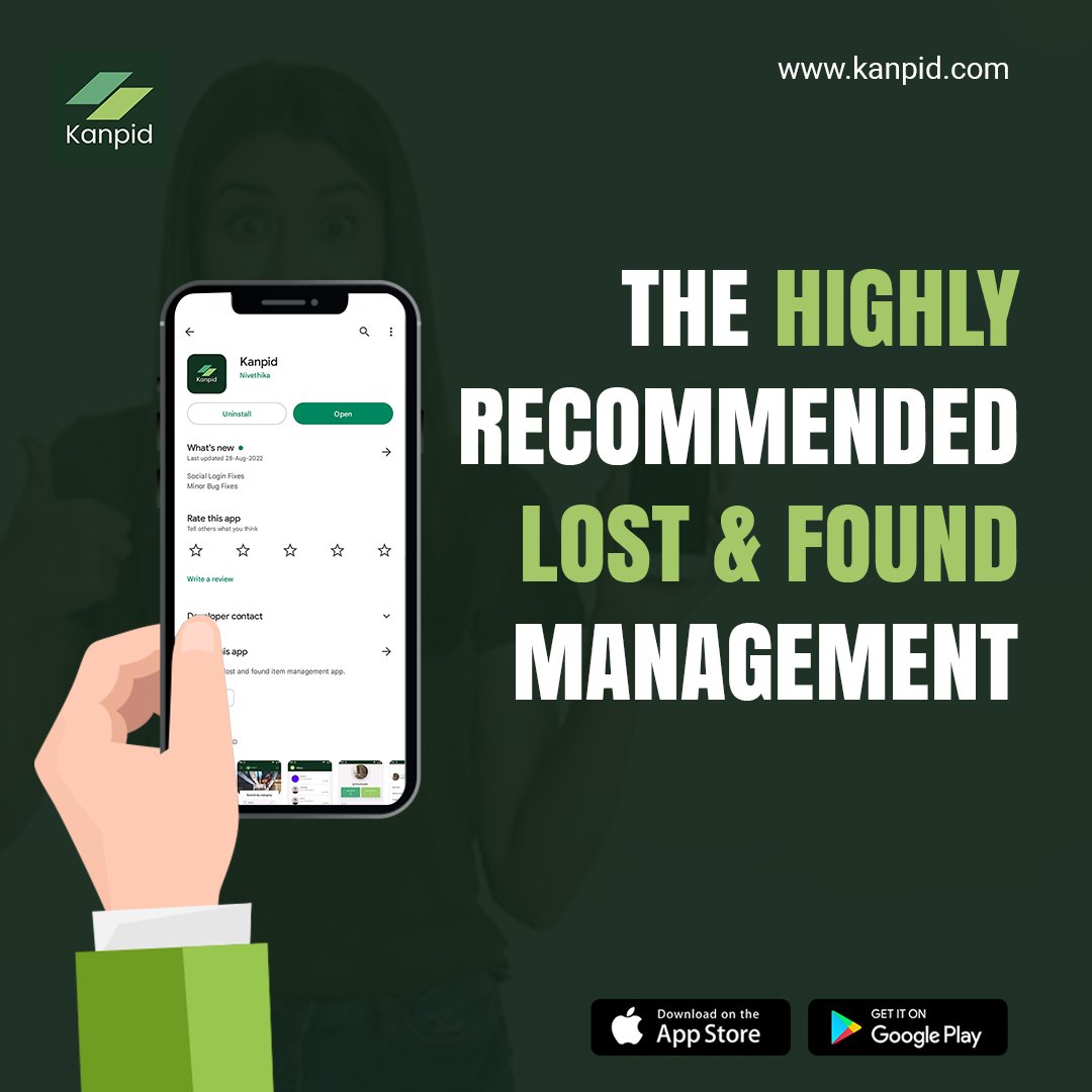 Kanpid_'s tweet photo. The management will help you any time to find your lost items.
Is’nt it wonderful, you can find your lost items with just a click 
For more details kindly visit the website: https://t.co/ZYvCyPwKhd

Playstore App: https://t.co/SKkQvlN1hm

IOS App: https://t.co/zAf7AHqZdM

#kanpid https://t.co/2nbdIikJWS