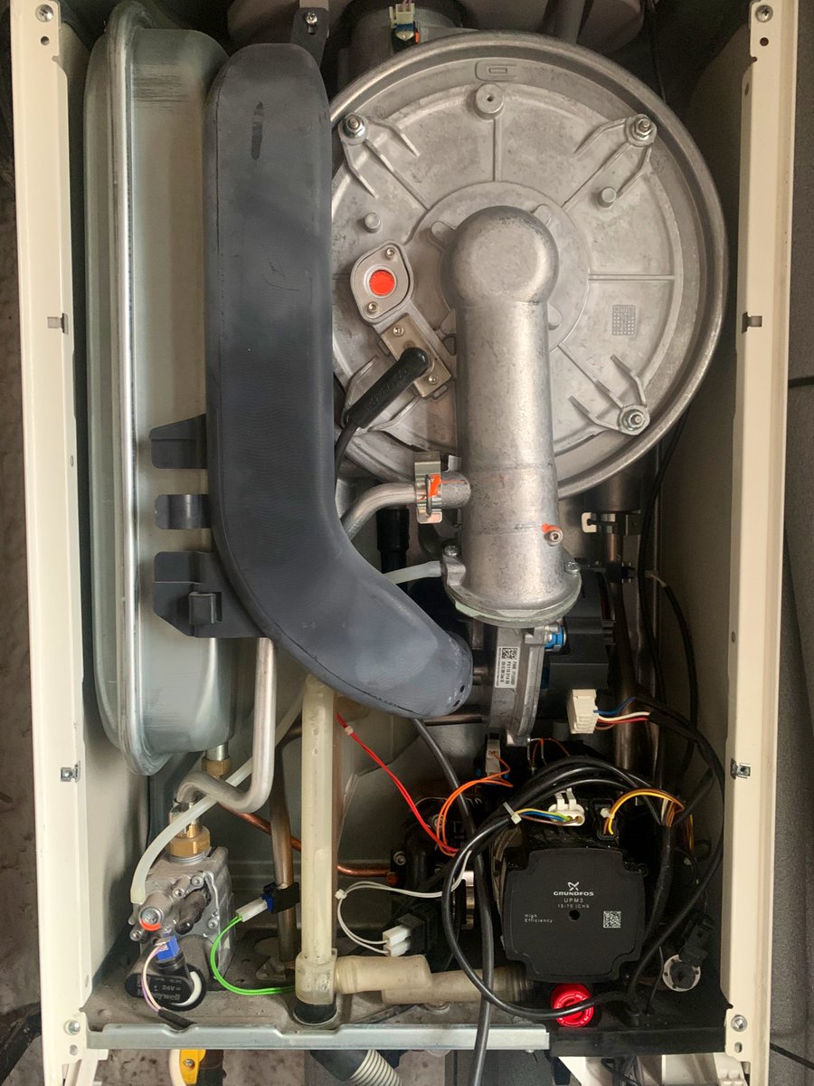 Smashing little <a href="/alphahi/">Alpha Heating Innovation</a> #evoke Combi getting a repair. Best type of repair, sensor clip had fallen off due to too many hands going in and out. #canterbury #whitstable #boilers