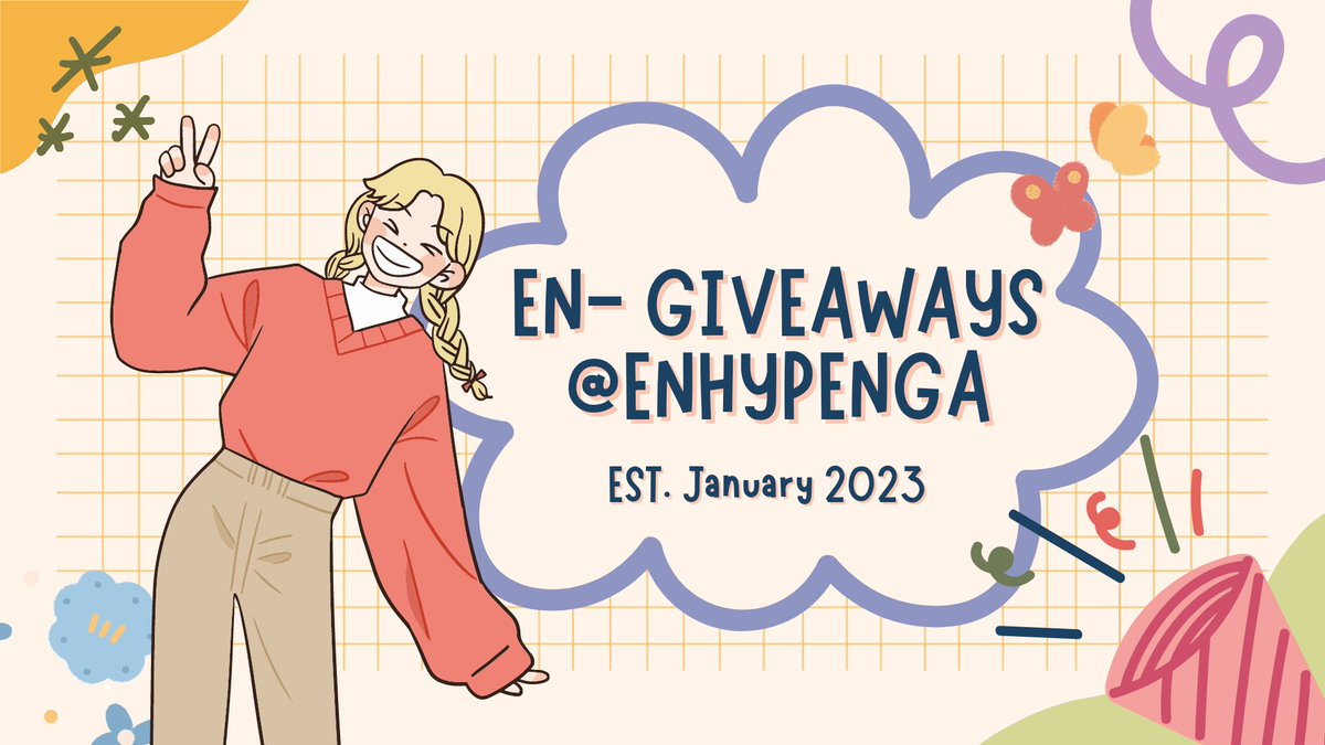 ENHYPENGA's tweet photo. Hello! Kindly read this tweet before tagging us in your respective giveaways so we don't end up in disputes. For inquiries, just send us a dm 🌷 https://t.co/b1yNXOZZAo