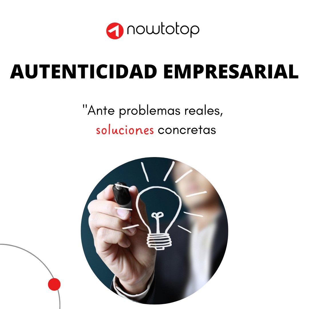 Ante problemas reales, soluciones concretas ✅

En Now To Top, creamos Objetivos Estratégicos y Rutas de Acción con Acompañamiento, empleando la diversificación de servicios 💯

¡El cambio a mejorar juntos es parte del camino!🔝