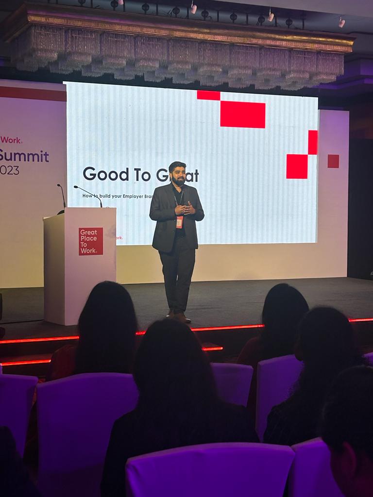 GPTW_India's tweet photo. Join us for our next session on "Good To Great: How to build your Employer Brand" with experts from Great Place To Work® India - Akshat Shah, Vice President – Client Experience & Sales.
#GPTW4ALL #ForAllSummit #AIM https://t.co/7Ebk1Ny8Wn