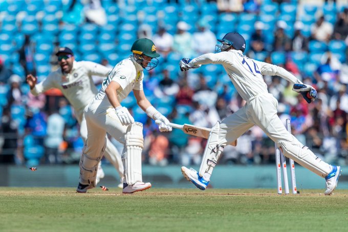 IND vs AUS 1st Test: Ravindra Jadeja runs havoc on return; KS Bharat produces instinctive stumping | Cricket News – India TV