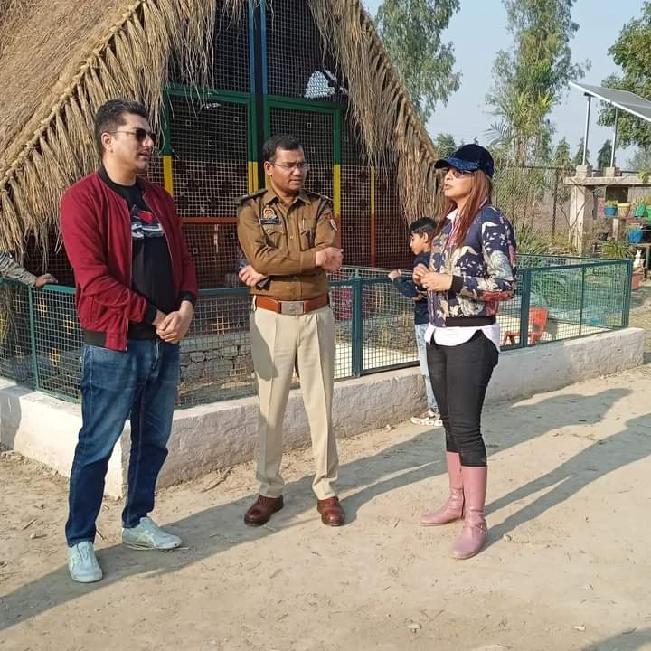 We are honored to have DCP Noida, Sh. Harish Chandra Ji, where he met the our children and spoke about his journey and encouraged them to carry on their educational path to become successful in life. Meeting real time heros like him is always an inspiration for all of us.