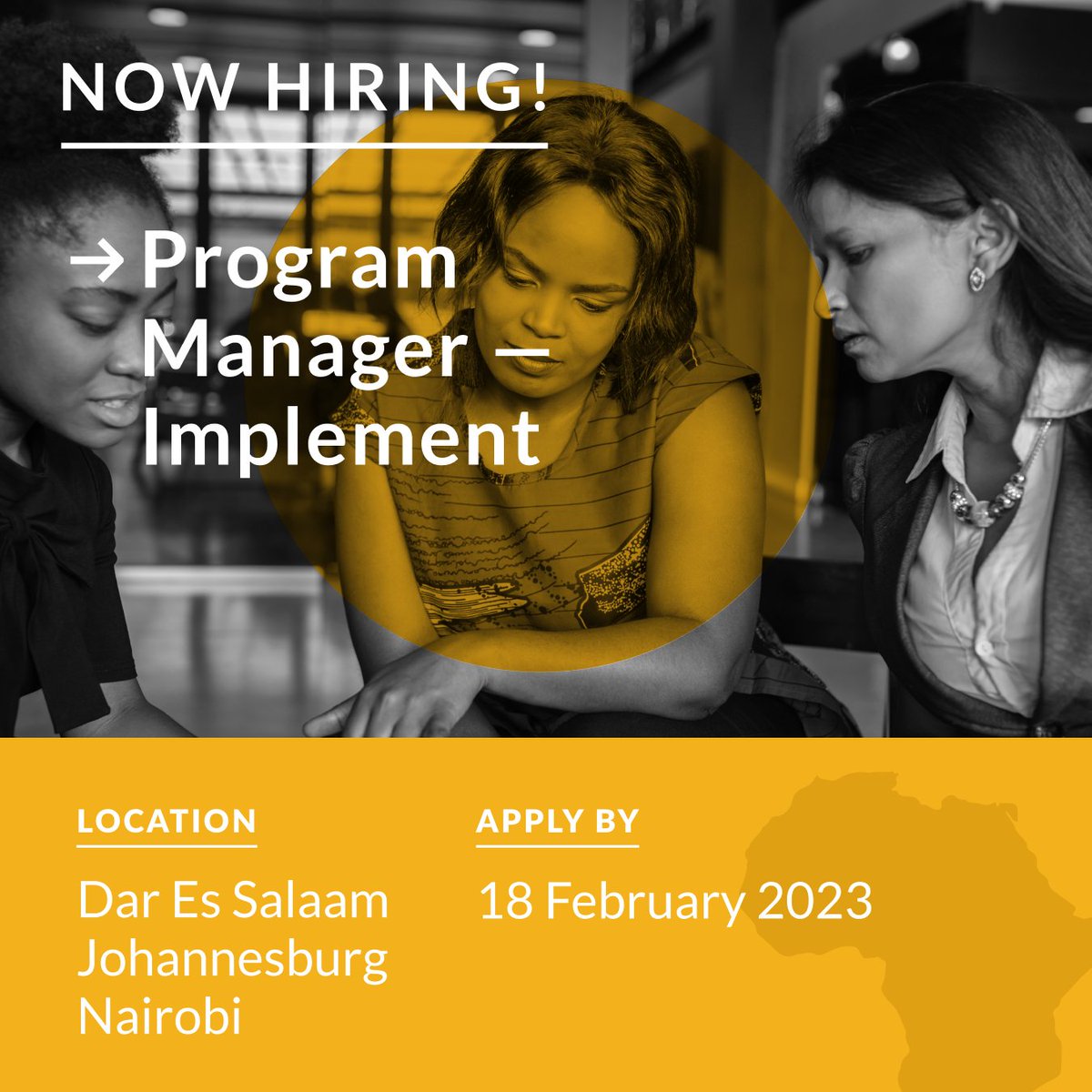 DalbergTweet's tweet photo. #HIRING: If you’re passionate about tackling global issues &amp; have prior experience in #InternationalDevelopment, apply to @DalbergImplemnt's open roles in #Africa by 18 Feb:

➡️ Program Manager: https://t.co/Gjmoy08G1I
➡️ BD Associate &amp; Proposal Writer: https://t.co/MCqTkV9FRr https://t.co/Vchetro2xr