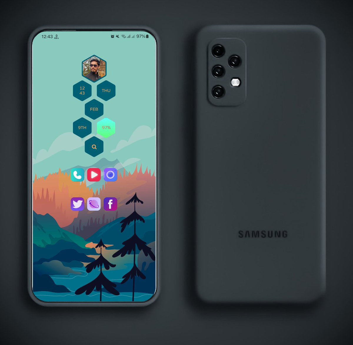 kawoser_mahamud's tweet photo. Good Morning!
A minimal home screen setup
1️⃣Launcher: OneUI (#Samsung)
2️⃣Wallpaper: Wall Factory @AndroidTools3 ❤️
3️⃣IconPack: Maya Icons @icon_maya 😍
4️⃣Widgets: Titan KWGT by #Phone_Customization
5️⃣Templates: #hishoot2i @andro_idfans ❤️
A credit goes to @shanto_rahman_ https://t.co/uL96D3tm7n