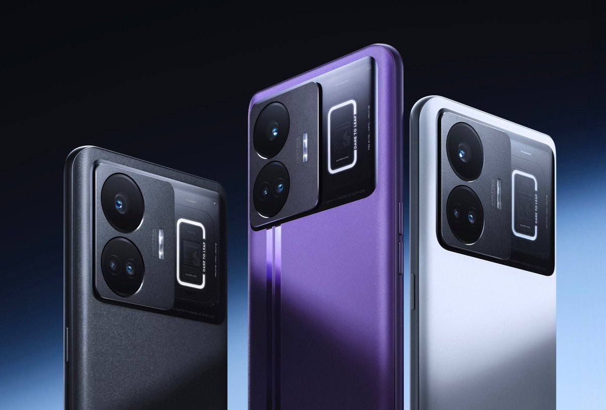 TechFaction1's tweet photo. Realme GT Neo 3 launched in China!
- 6.74" 1.5k 144Hz OLED 
- SD 8+ Gen 1
- LPDDR5X | UFS 3.1
- 50MP (IMX890) OIS + 8+2MP 
- 16MP 
- 5000mAh + 150W
- 4600mAh + 240W
- realme UI 4.0 | Android 13

Starting Price:
150W⚡️
8+256GB: ¥2499 (~₹30,400)
240W⚡️
16+256GB: ¥3199 (~₹38,900) https://t.co/yVq7w7Xczu