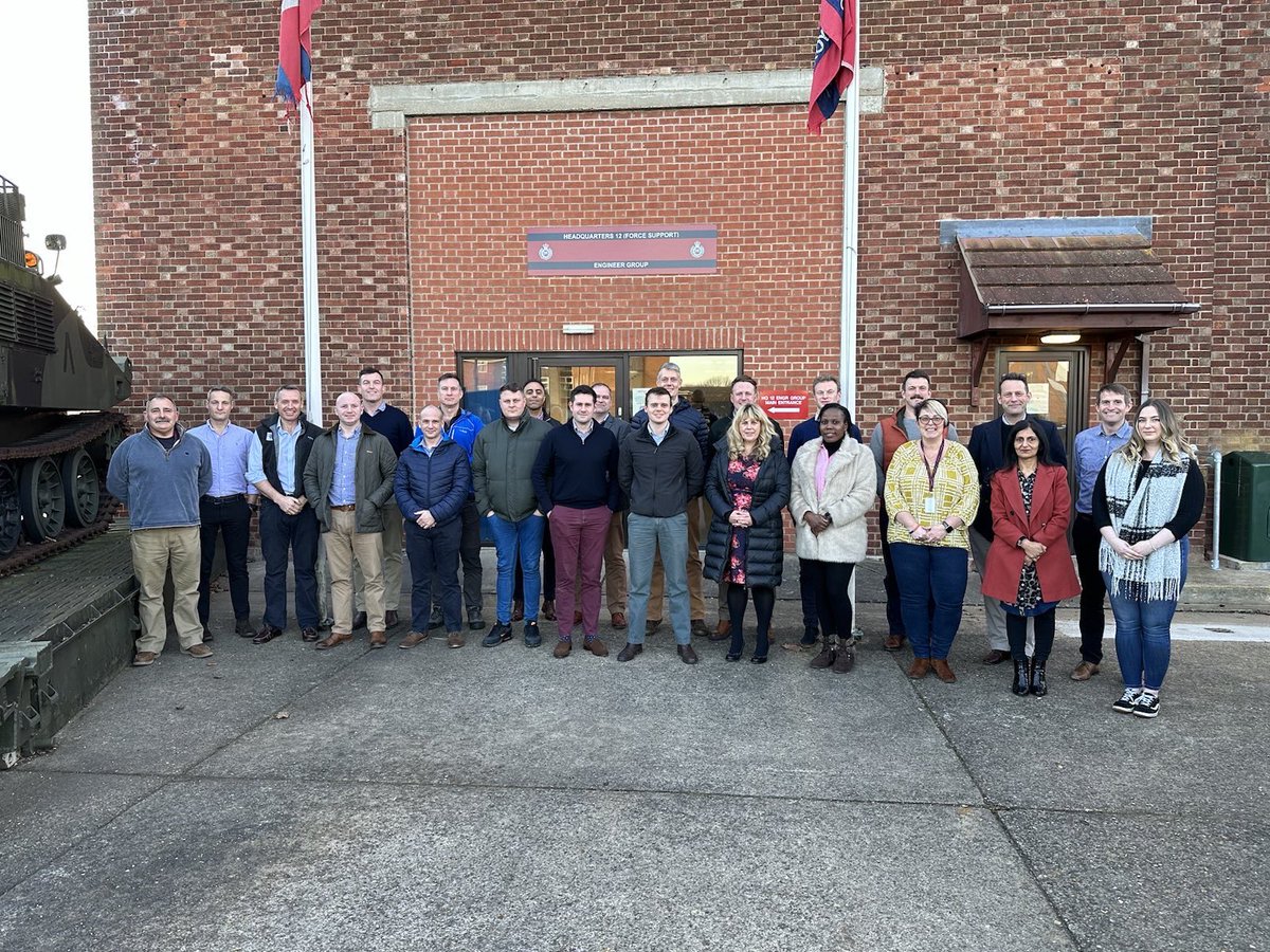 12 (FS) Engr Gp (@12_fs_engr) on Twitter photo Yesterday #Team12 HQ came together from across Chetwynd and Wittering, Military and Civilian, to conduct an All Stop under #OpTEAMWORK. Great to have the team together post merger to focus on attitudes & behaviour as we move forward as one team. <a href="/8EngrBde/">8 Engineer Brigade</a> <a href="/Proud_Sappers/">Corps of Royal Engineers</a> Yesterday #Team12 HQ came together from across Chetwynd and Wittering, Military and Civilian, to conduct an All Stop under #OpTEAMWORK. Great to have the team together post merger to focus on attitudes & behaviour as we move forward as one team. <a href="/8EngrBde/">8 Engineer Brigade</a> <a href="/Proud_Sappers/">Corps of Royal Engineers</a>