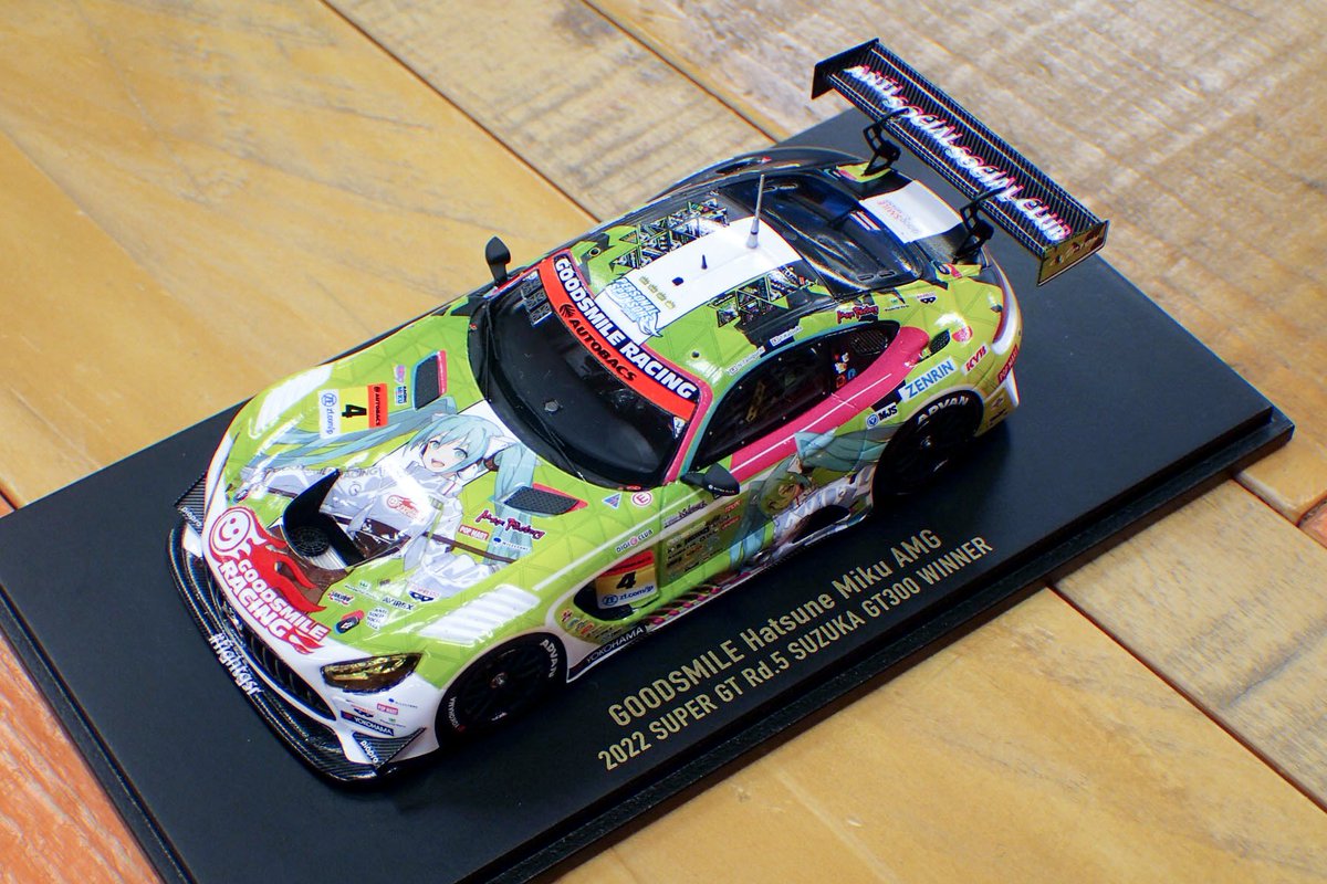 先月発売された開幕戦Ver.に続いて久々の優勝記念モデル🏆「1/43