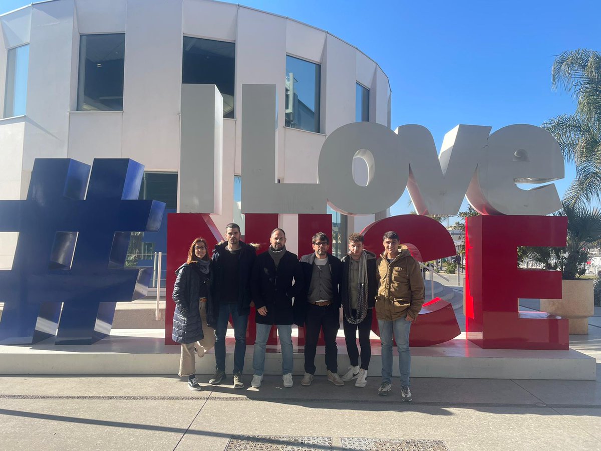 EumoveProject's tweet photo. We are already in #Nice ready to start a new transactional meeting with the partners of the #EumoveProject. 👏🏻🇫🇷

We are happy to share a few days in France to continue working to promote healthy habits. 🍏📚

#LetsMoveEurope #Eumove https://t.co/UVZMaVkjUd