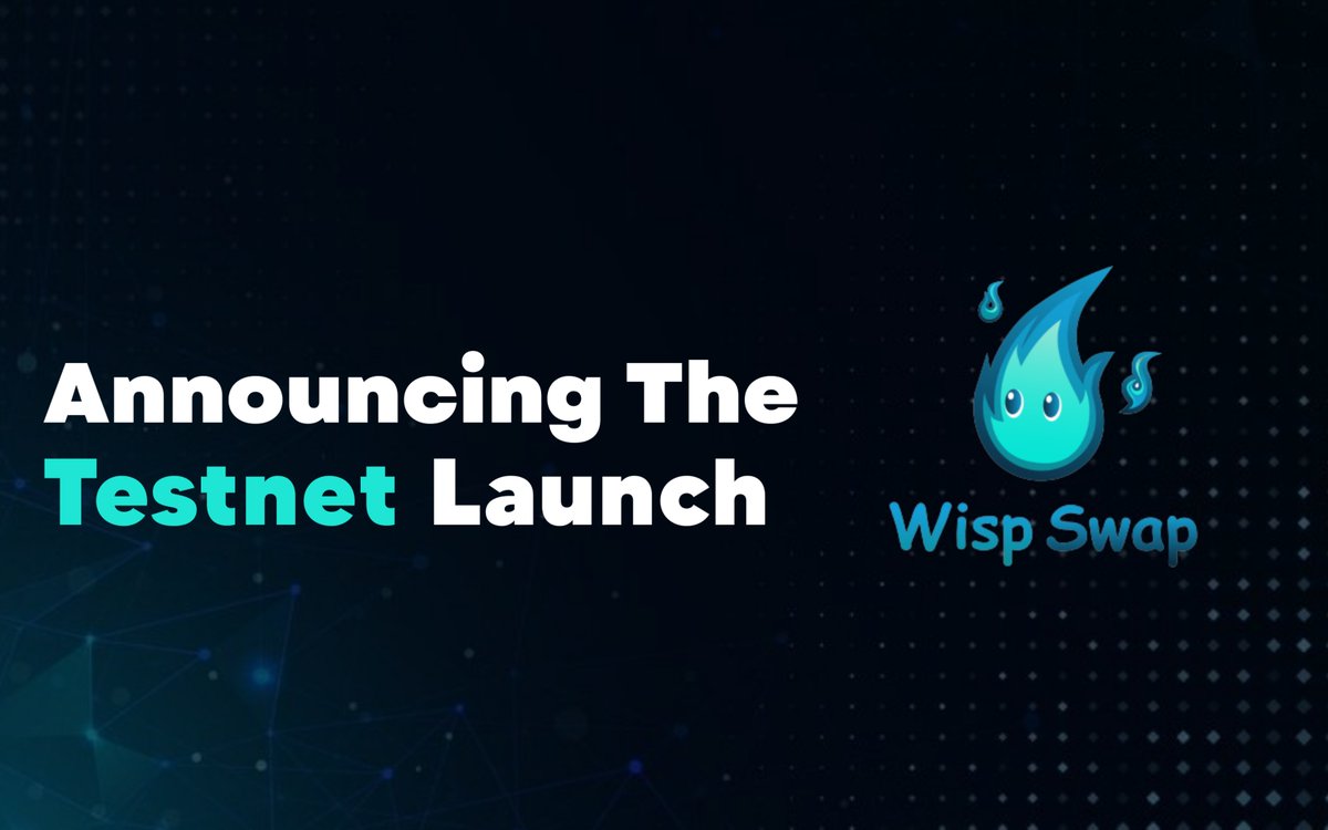 WispSwap's tweet photo. The alpha version of WispSwap is now live on @SuiNetwork Testnet.
Be among the first to test and provide feedback. Your input is crucial as we strive to enhance the DEX experience
Check it out now at https://t.co/Rui0euM4Kl https://t.co/SOoXJDqdy0