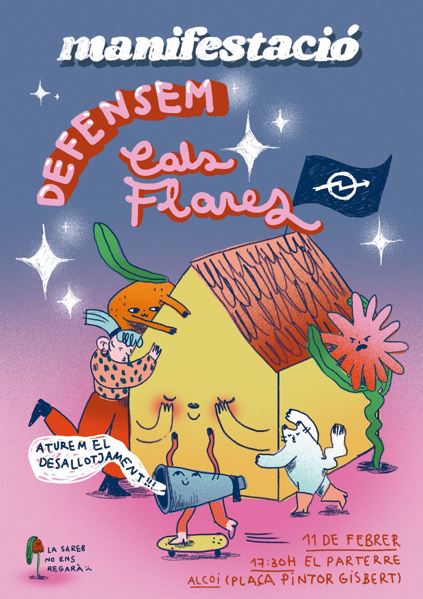 Ens queda l'últim espentó per intentar salvar Cals Flares, sóc dels que pensa que encara queda marge, però necessitem una mobilització forta.
Flares és un pol únic a les comarques centrals i ha sigut escola de politització i espai de trobada per a moltes persones i projectes.