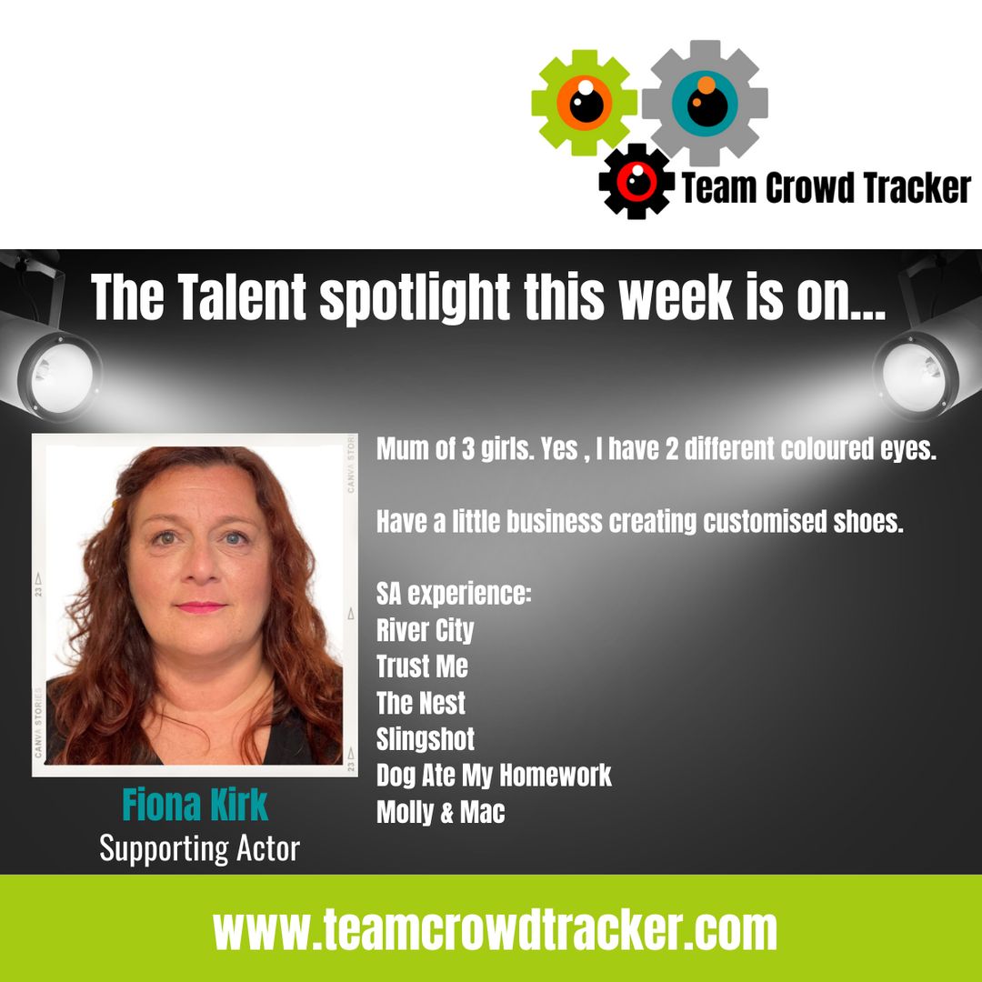 This week the Talent spotlight is on Fiona 🙌🔥👏
-
-
-
#TrackerTalent #TeamCrowdTracker #CastingTalent #UKBase #BookingTalent #CrowdCasting #CastingDirectors #AssistantDirectors #Agents #Bookers #SupportingArtists #Actors #LifestyleModels #PoweredByCrowdTrackerProSoftware