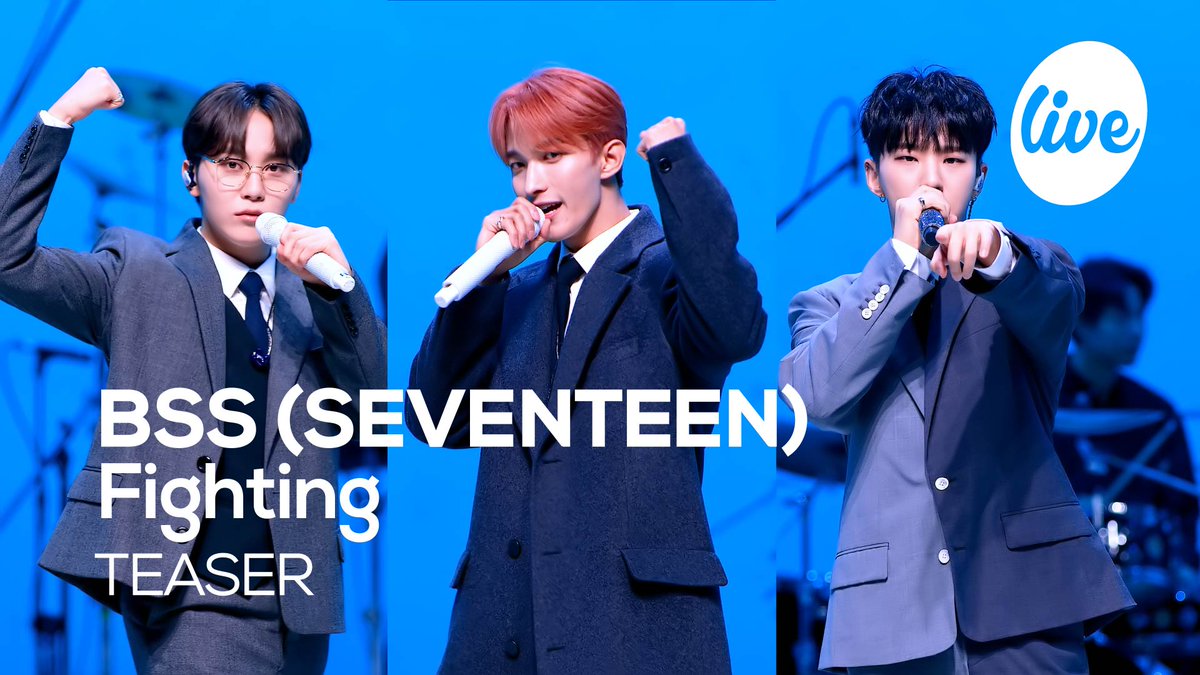 💗youtu.be/rJZpaEQ55uI💙
부석순의 잇츠라이브가
곧 여러분을 찾아옵니다!
COMING SOON!!

#부석순 (#BSS) - #파이팅해야지 (#Fighting) 
✔Sat, 11th of Feb, 5PM(KST)
#itsLive #KPOP #잇츠라이브