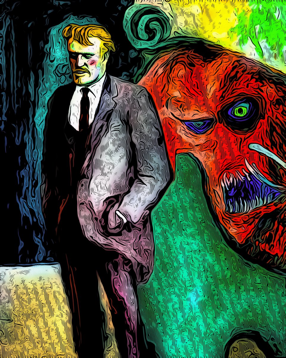 CopperScale's tweet photo. Man with his inner beast
The Beast of the Day
#aiart #TheBeastsofAI #midjourneyv4 #aiartist #aiartcommunity #midjourney #synthography #Clip2Comic https://t.co/ZJ8J0GXAhr