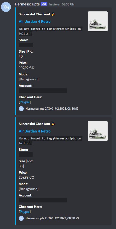New success posted by: AceX