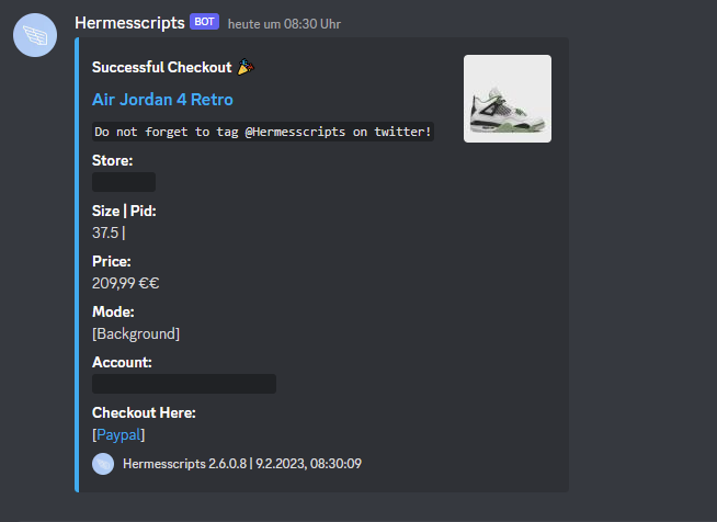 New success posted by: flex