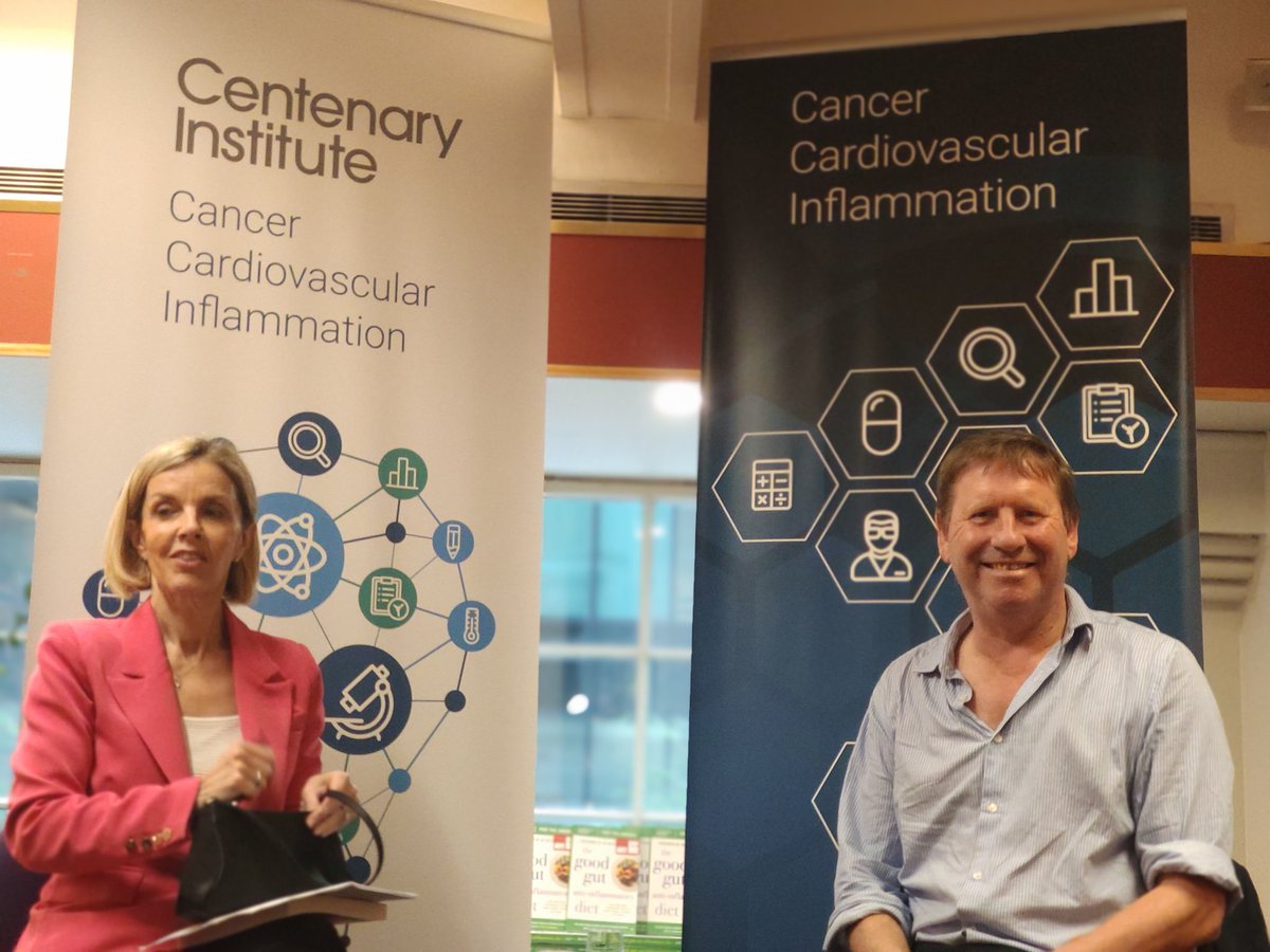 <a href="/HansbroResearch/">Hansbro Research</a> Book launch at <a href="/Dymocksbooks/">@dymocksbooks</a> CBD tonight. The good gut anti-inflammatory diet is bringing the latest #evidence on #guthealth and benefits if #diets on #inflammation. Check it out.