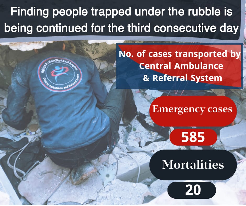 CentralReferral's tweet photo. #earthquakeinturkey
#deprem
#syriaearthquake https://t.co/Ly3AEyaNs7