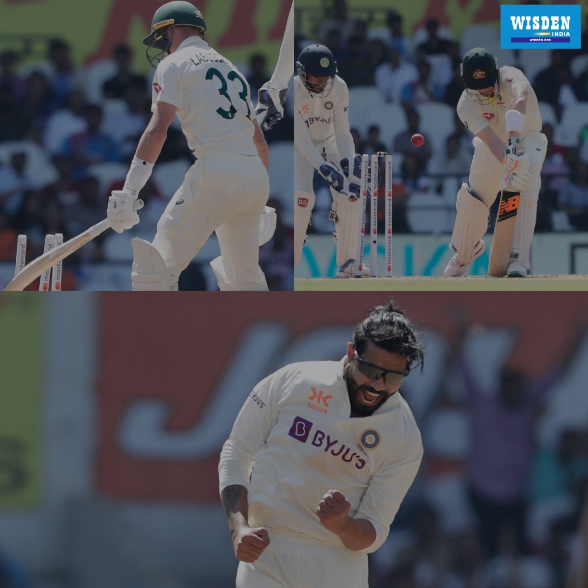 No.1 Test batter (Marnus Labuschagne) ☝️
No.2 Test batter (Steve Smith) ☝️

Just Sir Jadeja things! 😎

#India #INDvsAUS #Cricket #RavindraJadeja