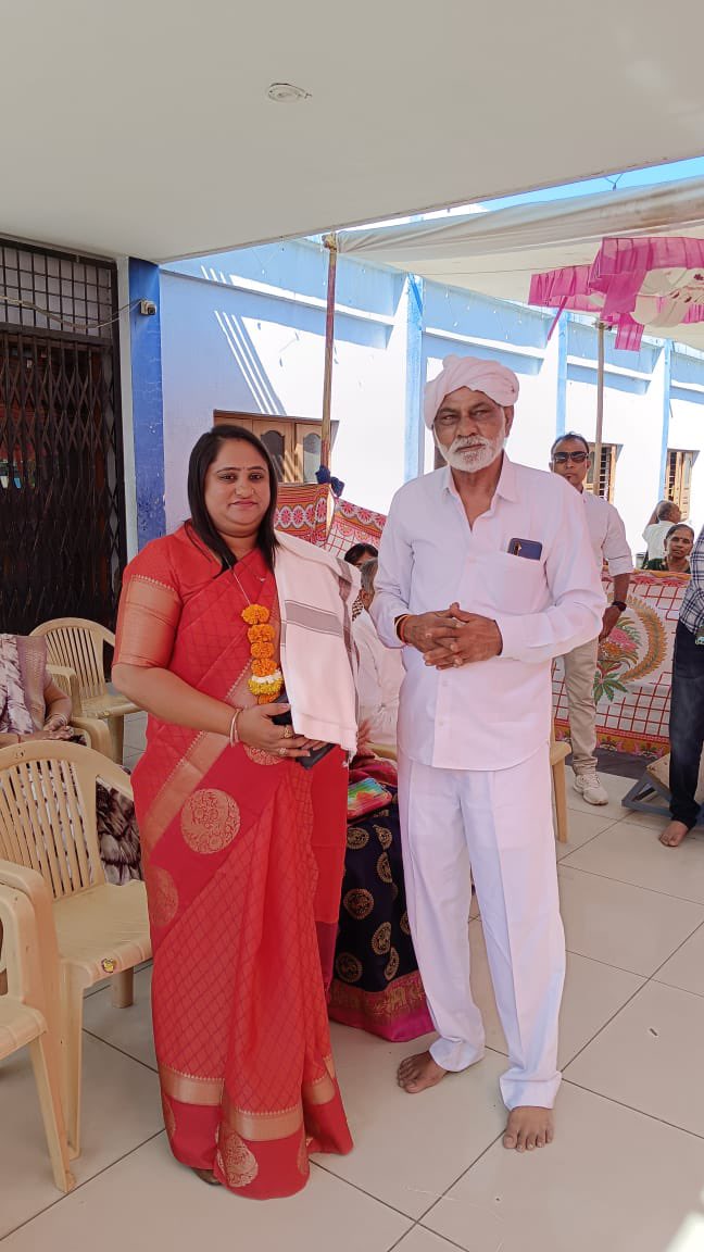 maltibenbjp's tweet photo. આજ રોજ પરમ પૂજ્ય શ્રી ધણીમાતંગ દેવ ની જન્મજયંતિ મહોત્સવ નિમિતે શ્રી મહેશ્વરીનગર મહેશ્વરી સમાજ મધ્યે હાજરી આપી. #dhanimatangdev #janmjayanti https://t.co/xLKGGFW5Kb