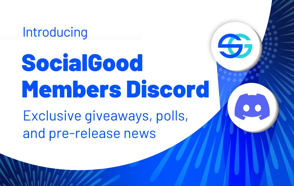 SocialGood_Inc's tweet photo. SocialGood Members Discord channel is now open!🎉
🔹Members-only chat
🔹Members-only #giveaway
🔹Advance updates
🔹Polls/voting
🔹More direct communication with team members
More coming soon, only for $SG holders 👍

👉Join the SocialGood Discord Server: https://t.co/s3t5ErvHpq https://t.co/bbhPltiXHD
