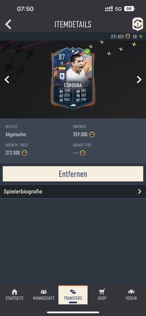 Exotic_FFA's tweet image. 🚨🚨 MIO DEAL NUMMER 2! 🚨🚨

Van Dijk TOTY + 1 Mio, nimmt man gerne mit. Perfekter Start in den Tag. 🫡😍