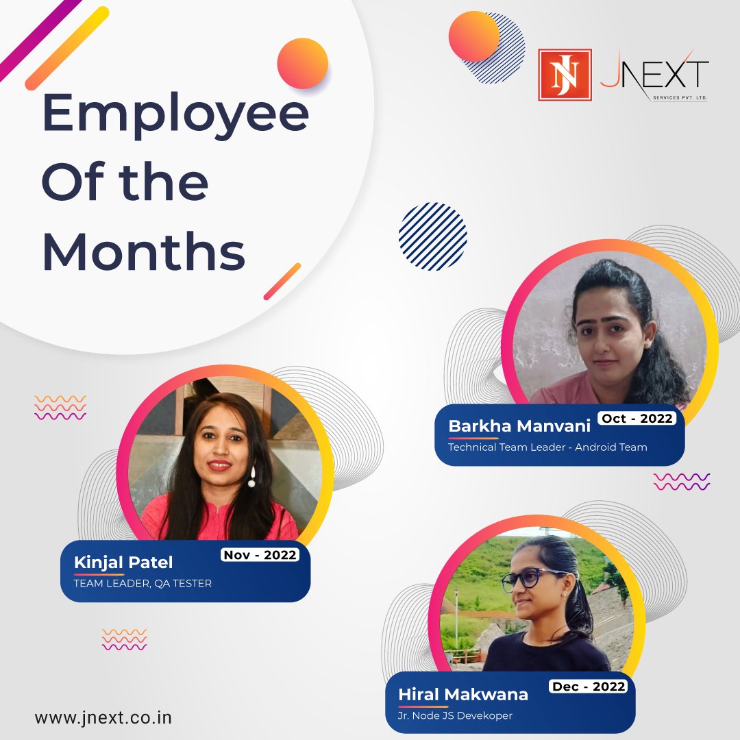 jnextservices's tweet photo. Meet our amazing #employeeofthemonth π
At #jnextservices, we believe in celebrating and #appreciating our team members who go above and beyond to make a difference πͺ
We thank them for their hard work and #dedication to making the company a success
#jnext #jnextteam https://t.co/S5mqoNlooA
