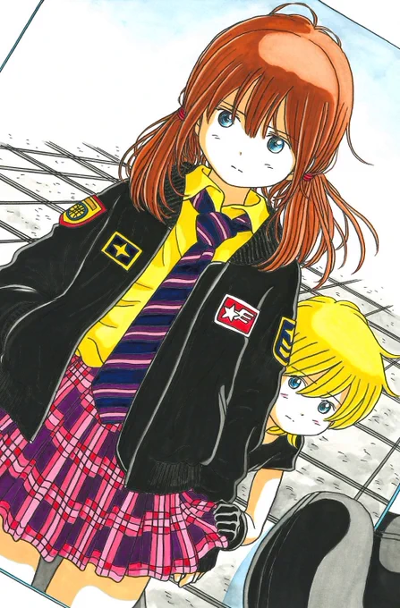 #服の日 登場人物の服装を考えるのがいつも楽しみです 