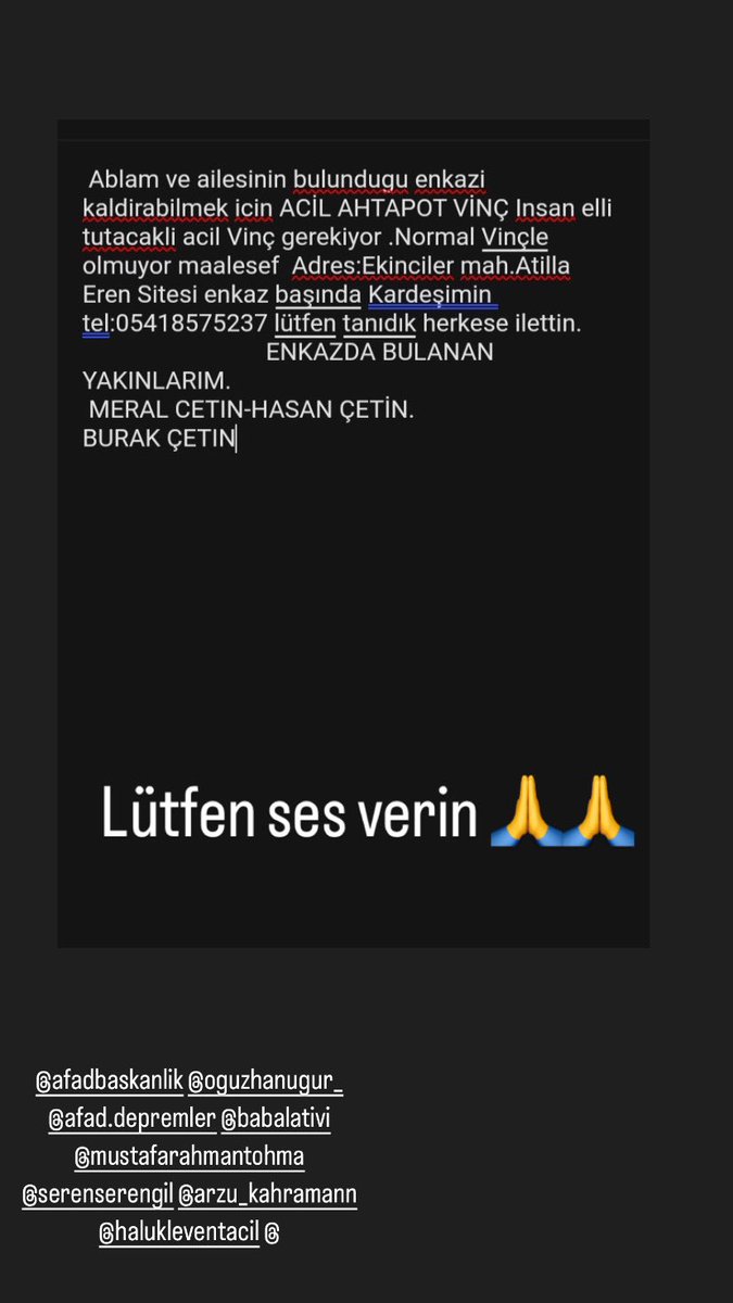 Esrasertt8's tweet photo. Lütfen ses verin yardım edin @OguzhanUgur @haluklevent @PincTivi @BabalaTv https://t.co/wuQv1PGAeo