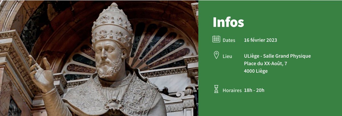 Transitions - ULiège (@transitionsur) on Twitter photo 👀Ne manquez pas la prochaine conférence 🗣 du cycle de l'UR Transitions le 16 février prochain, à 18h📆 ! Olivier Poncet (<a href="/Ecoledeschartes/">École des chartes | PSL</a>) prononcera une conférence intitulée « Au miroir des sources ? La papauté, ses archives et ses historiens ». 👀Ne manquez pas la prochaine conférence 🗣 du cycle de l'UR Transitions le 16 février prochain, à 18h📆 ! Olivier Poncet (<a href="/Ecoledeschartes/">École des chartes | PSL</a>) prononcera une conférence intitulée « Au miroir des sources ? La papauté, ses archives et ses historiens ».