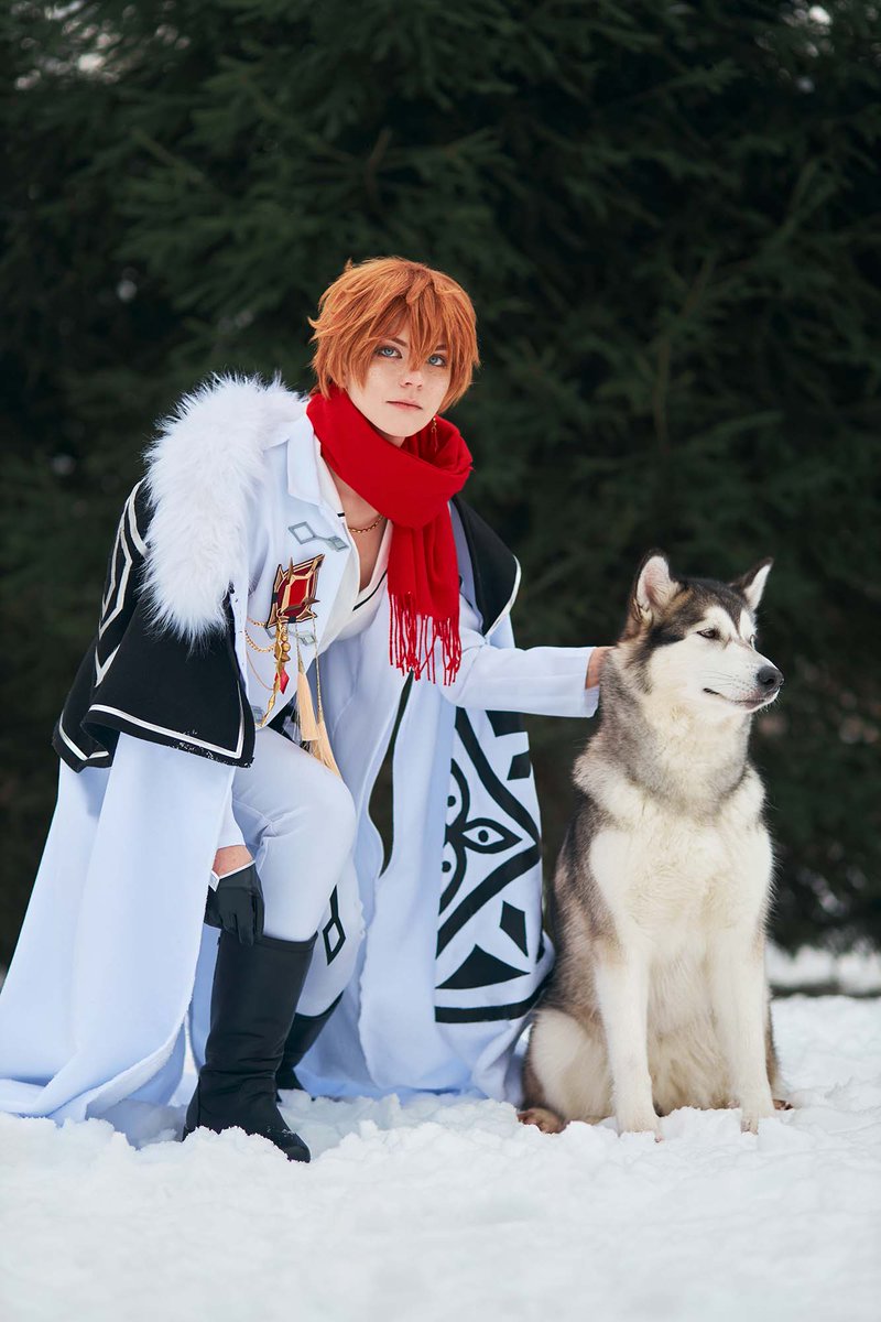 Well cosplay Childe by art from <a href="/rnknmrm/">まりも社長</a> ♥️
#childegenshinimpact  #tartagliacosplay
