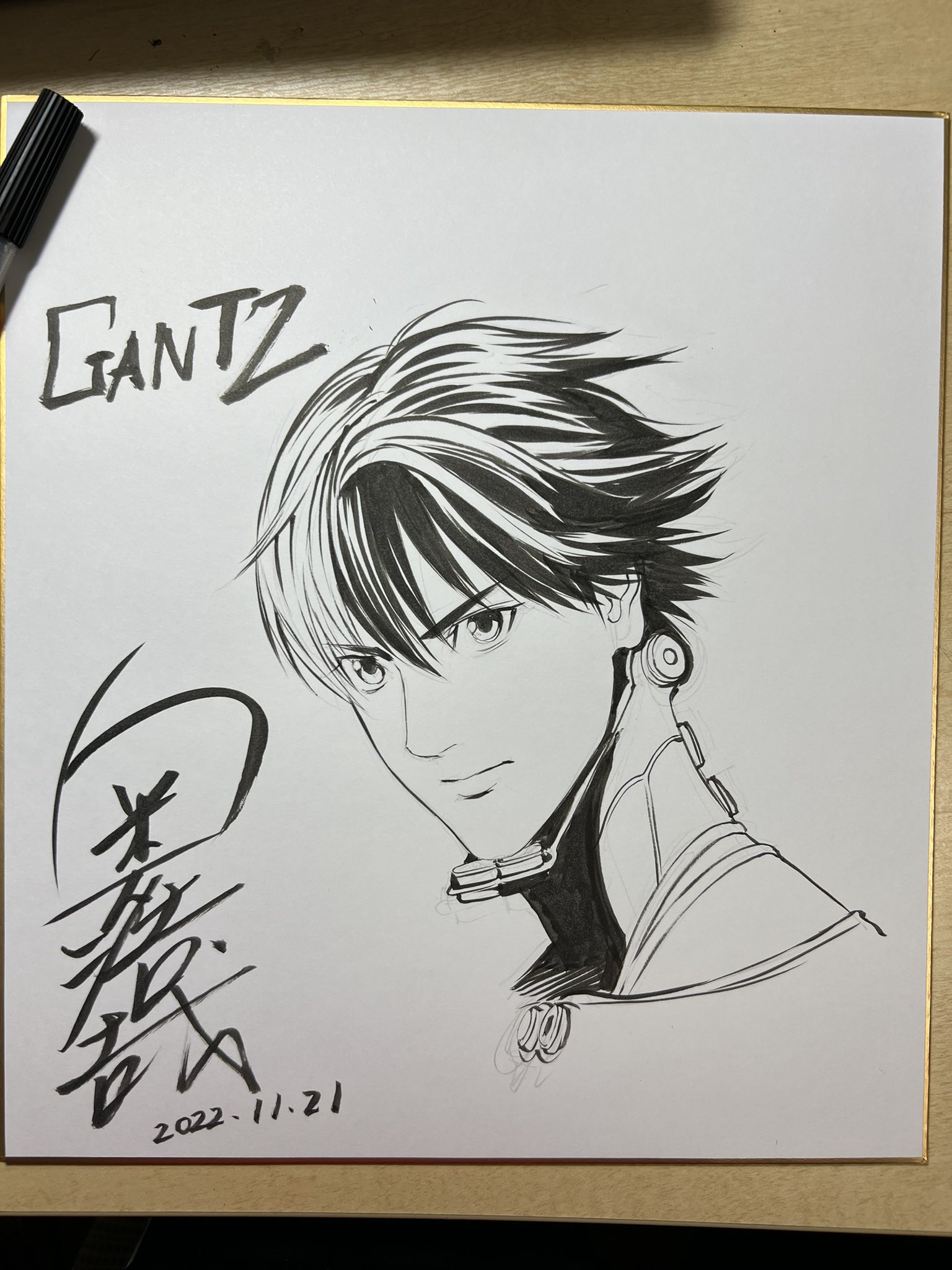 【大注目】 奥 浩哉 „僕はサイン色紙の練習をやったことが X: platformě na 青年漫画