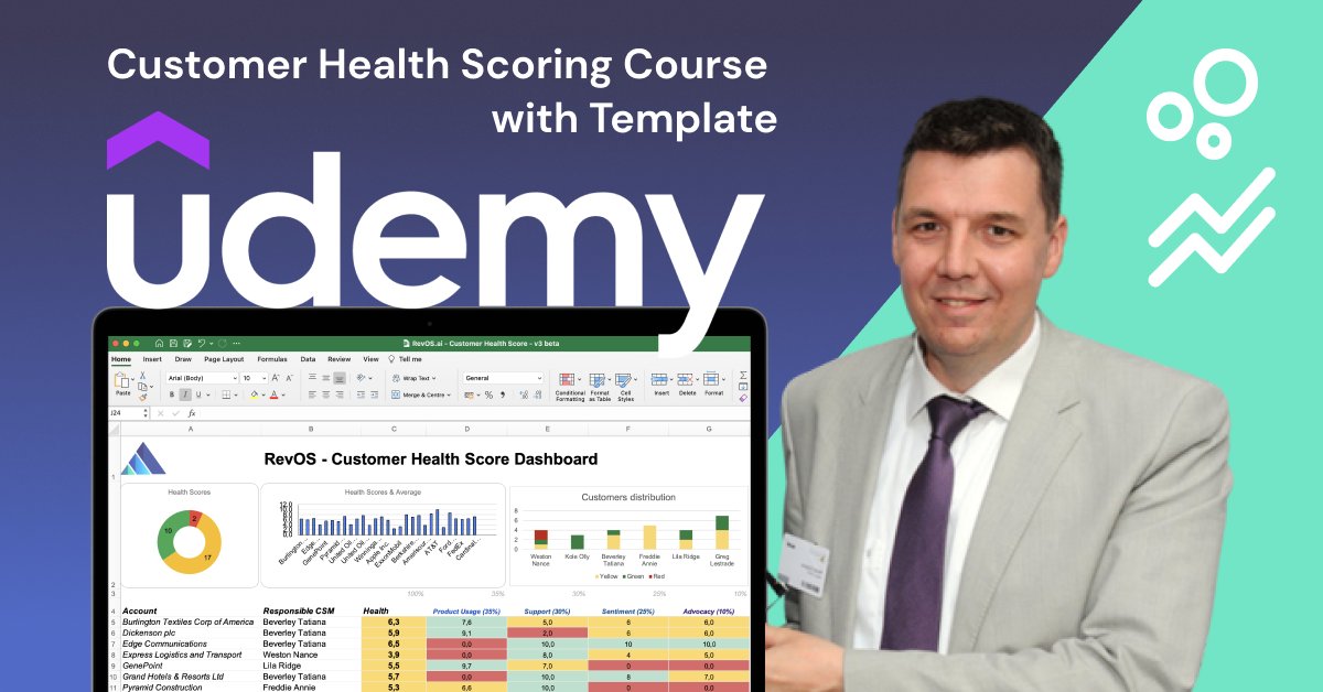 💜 We are excited to announce the launching Customer Health Scoring Course on Udemy. The best price for you ➡  udemy.com/course/custome…

#udemy #customersuccess #customerexperience #customerfocused  #sales #crm #success #course #training #growth #education #development