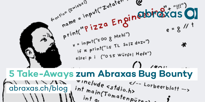 .<a href="/daniiiol/">Daniel Scherrer</a>, Leiter des Abraxas #BugBounty beim neuen Ergebnissermittlungssystem für die Kantone St. Gallen und Thurgau, zieht Bilanz und freut sich über 5 Take-aways des Erfolgs blog.abraxas.ch/de/bounty/kolu…