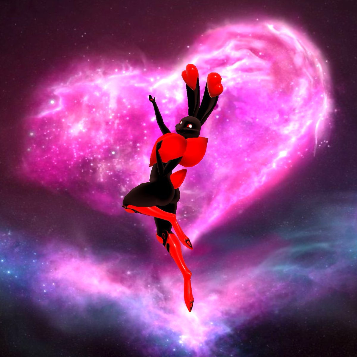 SilfurNakamura's tweet photo. I finally released my most ambitious models to date. Behold, The Amor Spirits!

You can try 'em out in my world on VRChat called, "Timeless Zone". Here is the link to it: https://t.co/cJtKioF3bH
#3dmodel #bunny #rabbit #amor #amorspirit #love #blender #timelesszone #vrchat #vr https://t.co/sbhXzB3wLw