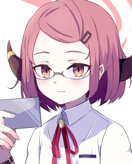 #ブルアカ #ブルアカイラスト部  #BlueArchive 陸八魔アル(学生証)です 