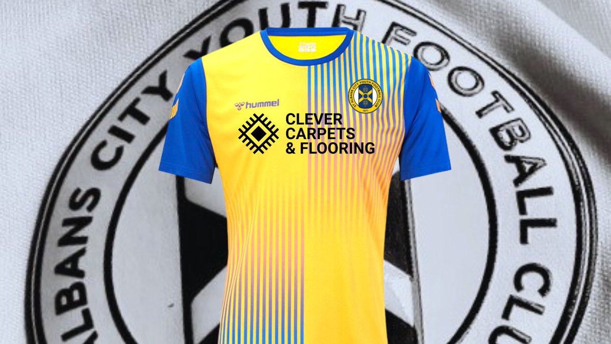 🟦<a href="/CityYouthFC/">St Albans City Youth</a> Sponsor of the Day🟨
Huge thanks 🙏 to Dan &amp; the team 
at Clever Carpets &amp; Flooring
clevercarpets.co.uk
instagram.com/clevercarpets/
for sponsoring the U8 North Girls 
providing the squad a new <a href="/hummel1923/">hummel</a> kit. 
A high profile business supporting local 🌱roots ⚽️