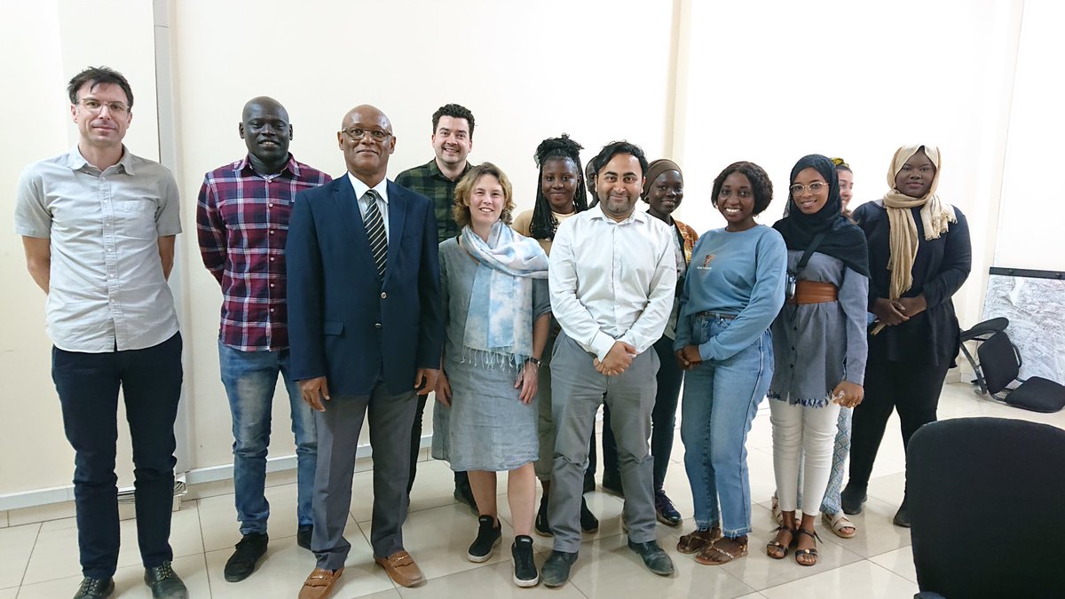 Great to meet researchers and students at UCAD yesterday to discuss #aquaculturegovernance in Senegal, as part of the  @Paddle_project with @furqan_asif @ENPWageningen