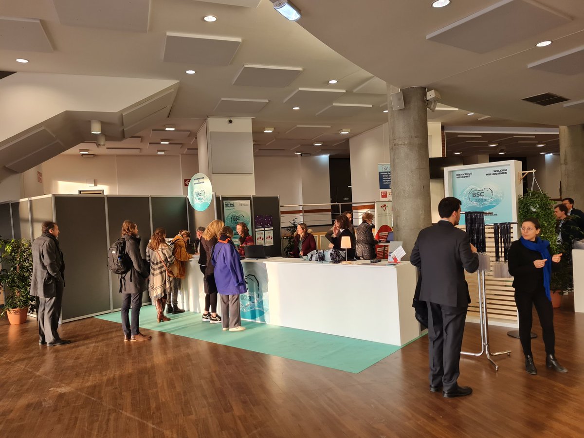 Annual congress of the BSC j'utilise opening. Expecting more than 800 partisanes. #bscardio #cardiology #congress