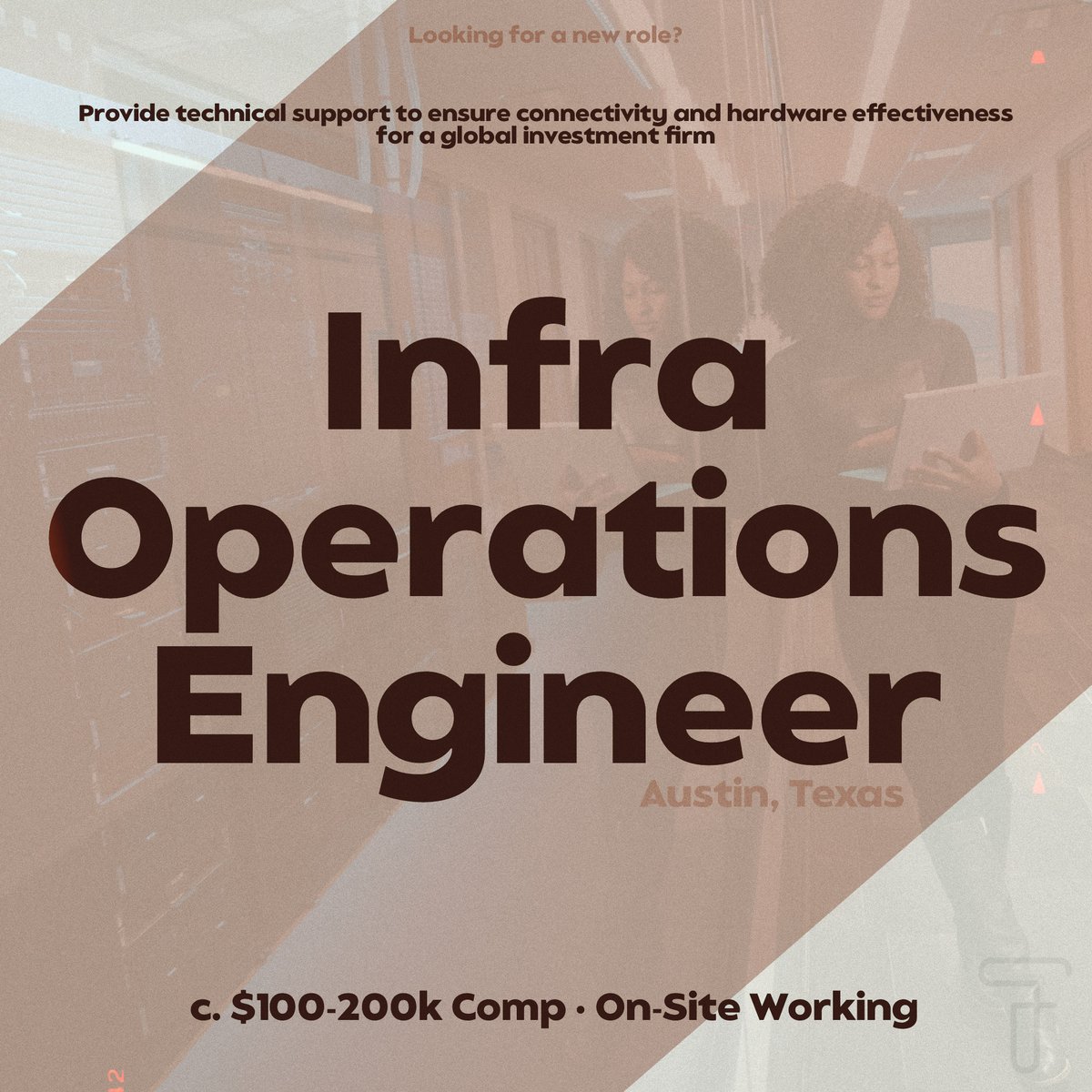 TechfellowUK's tweet photo. 📍#OperationsEngineer | c. $100-200k Comp Package | On-Site Working | #Austin, Texas

 Expand your technical skills and knowledge in a dynamic #trading environment.

#Applynow, or find out more via 👉 https://t.co/Hghw5Dc7b4 https://t.co/INCEjBzqcx