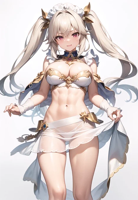 この上司さんのプロンプトと元絵を打ち込むとこうなります。迷わず一発で生成できるなら列出来るわ。俺も並ぶ。 