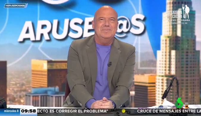 #Audiencias I

🏆 <a href="/AruserosLaSexta/">Aruser@s</a>, líder en la mañana con un 17,8% y en Target Comercial, subiendo al 19,6%

El programa conducido por Alfonso Arús reúne a 420.000 seguidores de media y casi 1,2 M de espectadores únicos

Y lidera también en su emisión completa con un 16,1%