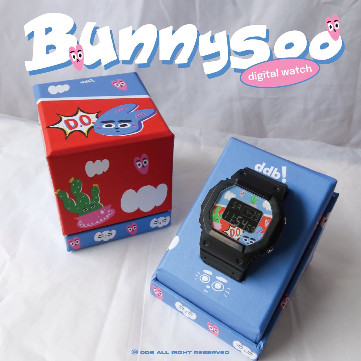 ddbfriends's tweet photo. contoh real product digital watch yang pernah DDB buat 🥰💗💙

stray kids - cherryeol - bunnysoo - peaches bear https://t.co/sc88awKb1t