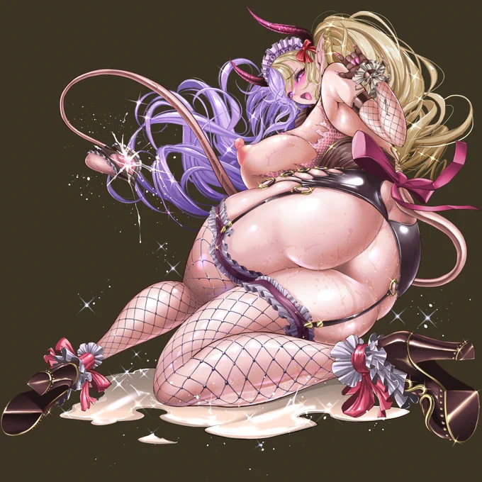 意地悪なご主人様にいたずらされて腰砕けアクメ状態。エッチなオシッコが止まらないマゾ尻メイド❤早く立たないと無防備なイキ尻をワカラセ棒で貫かれちゃうっ!❤
#エデンズリッターグレンツェ 