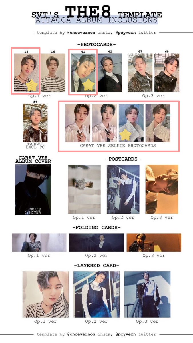 zylebns's tweet photo. wtb lfs svt ph /ᐠ. .ᐟ\ฅ

˚ ༘♡ any of the marked pcs; pink box
˚ ༘♡ prio pc marked with [⭐️]
˚ ༘♡ pref have dk &amp; hao; set
˚ ༘♡ accept sdd or feta (before feb 13)
˚ ༘♡ pre loc: within mm

┈• ｡ drop or dm price + pf + sf ☺️

🏷️ #svtpc #the8 #dk #attaca #FacetheSun https://t.co/nHcOhP4sEt