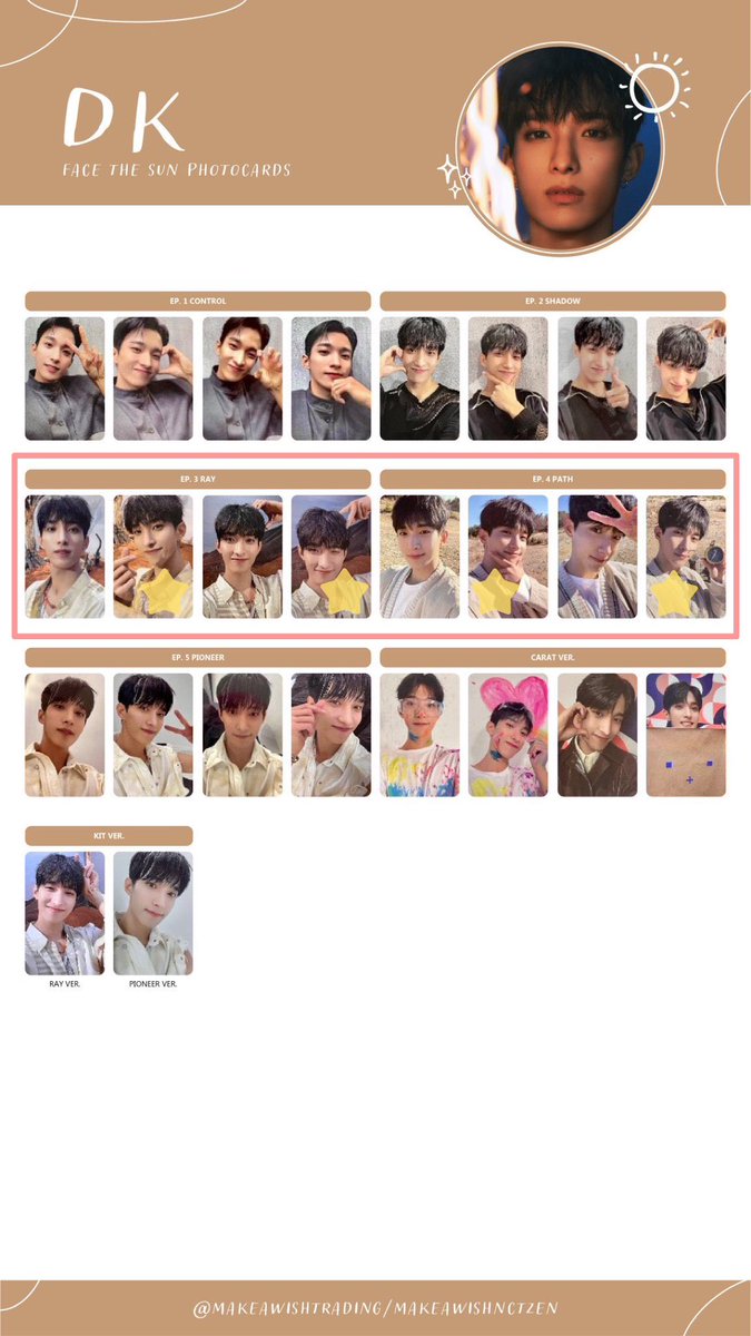 zylebns's tweet photo. wtb lfs svt ph /ᐠ. .ᐟ\ฅ

˚ ༘♡ any of the marked pcs; pink box
˚ ༘♡ prio pc marked with [⭐️]
˚ ༘♡ pref have dk &amp; hao; set
˚ ༘♡ accept sdd or feta (before feb 13)
˚ ༘♡ pre loc: within mm

┈• ｡ drop or dm price + pf + sf ☺️

🏷️ #svtpc #the8 #dk #attaca #FacetheSun https://t.co/nHcOhP4sEt