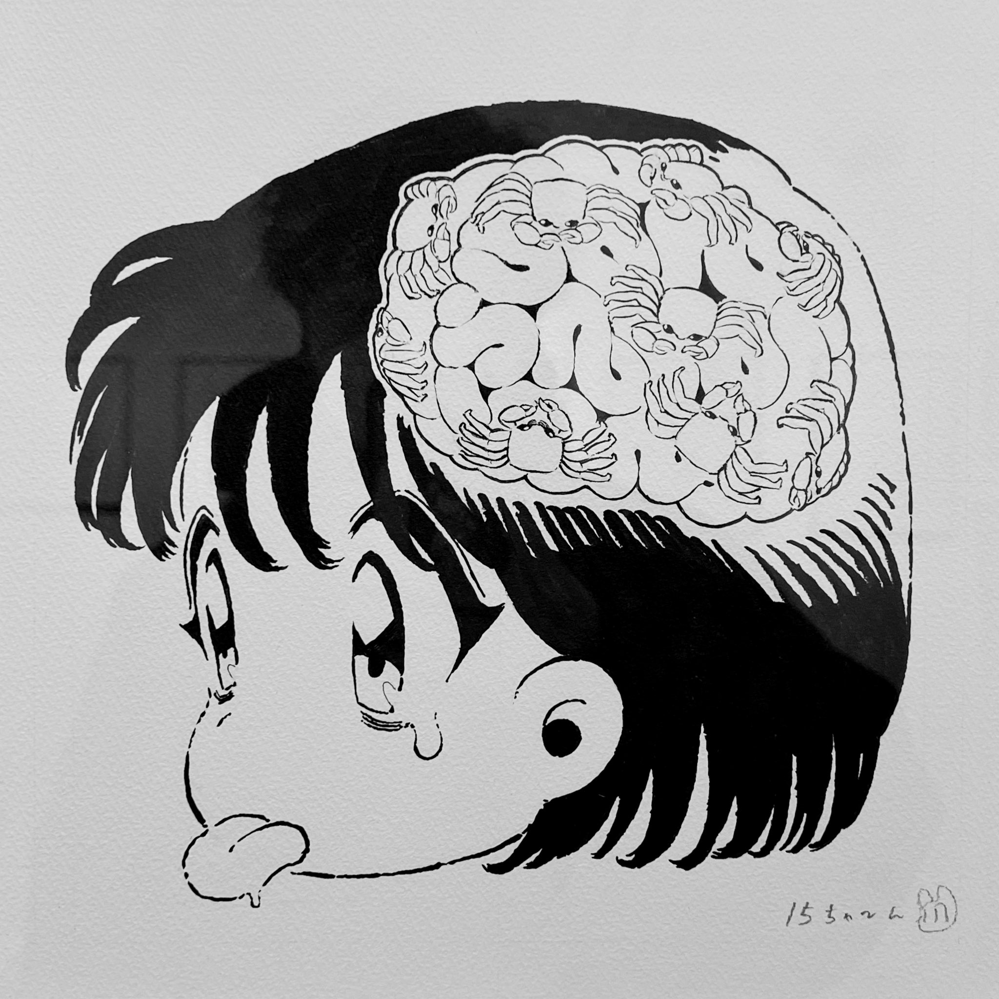 珍しい  希少【原画】シゲマツ シゲマツ a.k.a NANTOKA kyne 絵画